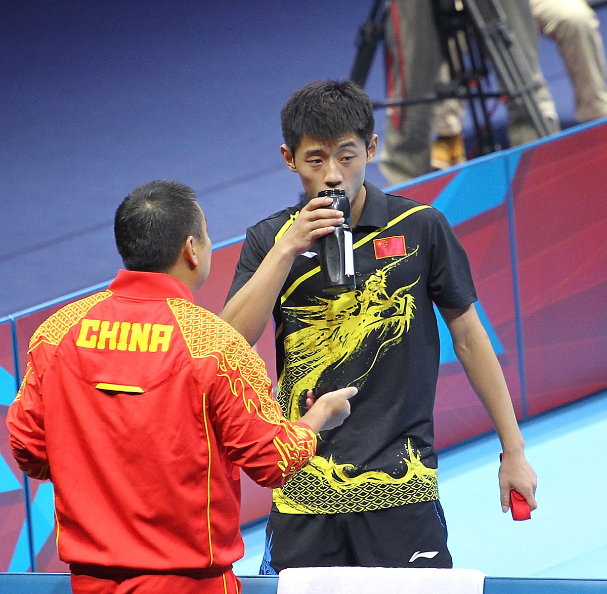 法国乒乓球队完胜奥地利乒乓球队，张继科打破历史纪录的简单介绍