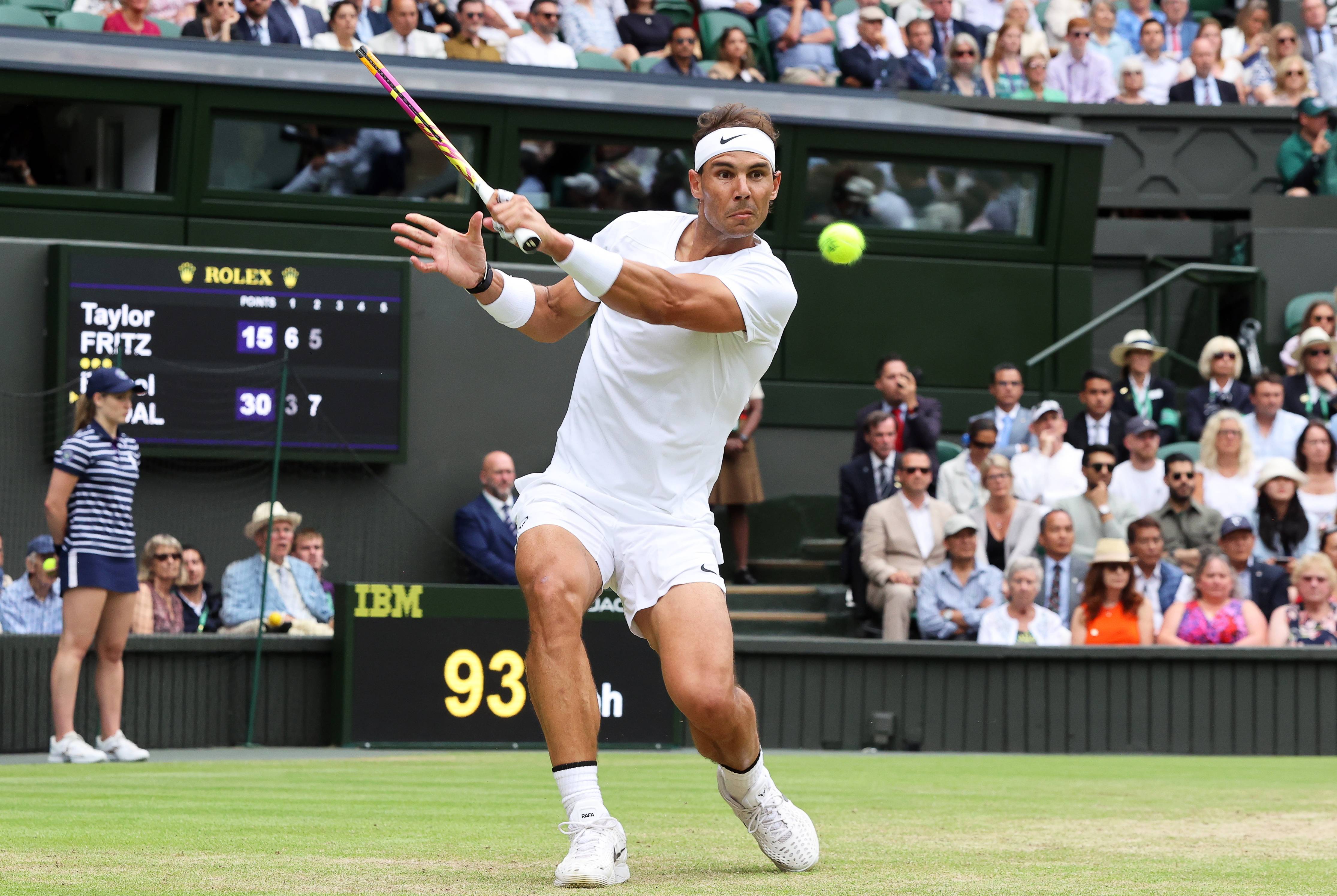 温网力克ATP总决赛，纳达尔惊艳四座